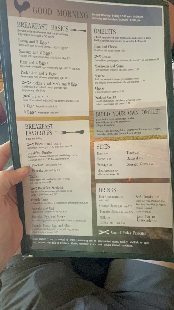 Bob's Steak N' Spirits Menu - Image 4