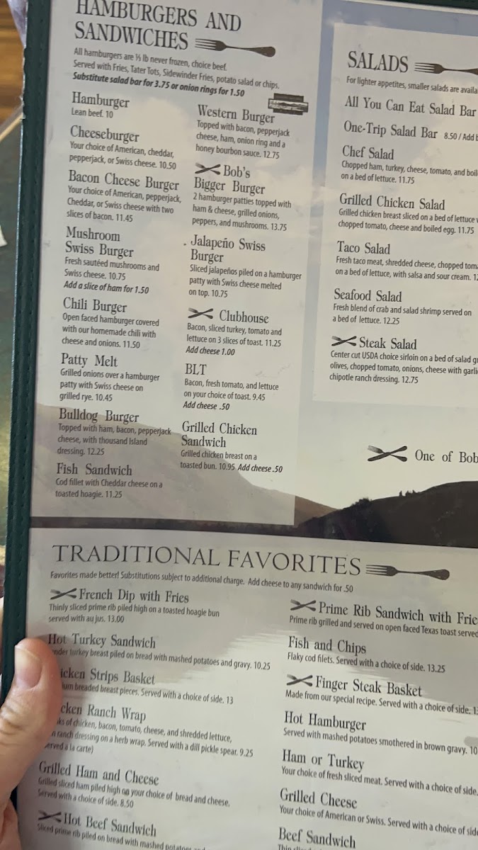 Bob's Steak N' Spirits Menu - Image 5